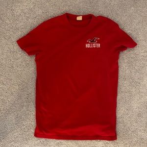 Hollister Red logo shirt size L